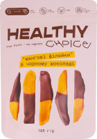 Филейки манговые натурально сушеные в черном шоколаде Healthy Choice д/п 185г