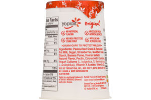 Yoplait Original Low Fat Yogurt Strawberry Banana