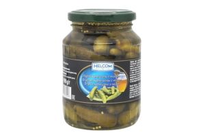 Корнішони Helcom Зі спеціями 327мл