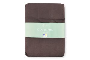 Скатертина Паста графіт напівпанама 120*150см Homeline