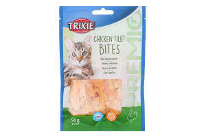 Ласощі для котів Chicken Filet Bites Trixie д/п 50г