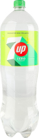 Напій безалкогольний сильногазований безкалорійний на ароматизаторах з підсолоджувачами Нуль цукру 7UP п/пл 1.75л