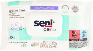 Серветки вологі для догляду за шкірою Classic Care Seni 68шт