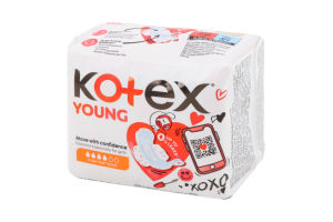 Прокладки гигиенические Дневные Young Kotex 9шт