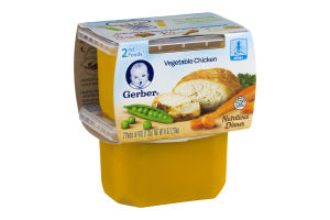 Gerber 2nd Foods Vegetable Chicken - 2 CT