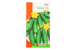 Насіння Огірок Крак F1 0,5г Яскрава