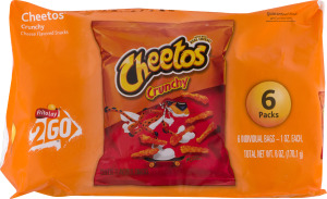 Cheetos Crunchy - 6 PK
