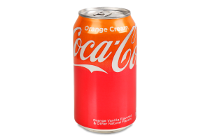 Напій Coca-Cola Orange Cream газований з/б