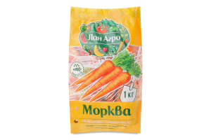 Морква мита 1кг п/е Лан Агро