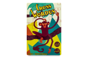 Игра настольная для детей от 7лет №30812 Cross Wordus Strateg 1шт