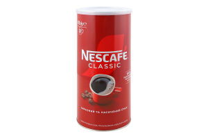 Кава розчинна гранульована Classic Nescafe з/б 475г