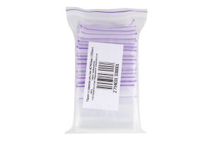 Пакет з замком зіп-лок 40*60мм 100шт Укрпак