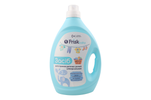Гель д/прання дитячий речей Преміум 3л Фріск