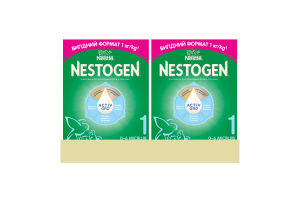 Смесь молочная сухая для детей от 0 до 6мес с лактобактериями L. Reuteri 1 Nestogen к/у 2х500г