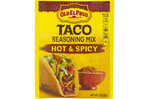 Old El Paso Taco Seasoning Mix Hot & Spicy