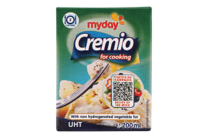 Замінник вершків на рослинній основі 25% 0,2л т/брік Cremio