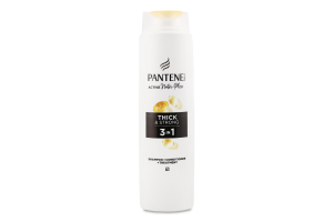 Шампунь Pantene 3в1 Густе та міцне