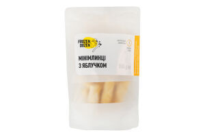 Миниблинчики быстрозамороженные с яблочком Frozen Dozen д/п 300г