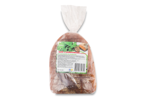 Хлеб нарезной с пажитником без дрожжей на закваске Добрий м/у 0.25кг