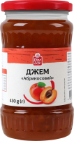 Джем стерилизованный Абрикосовый Fine Life с/б 430г