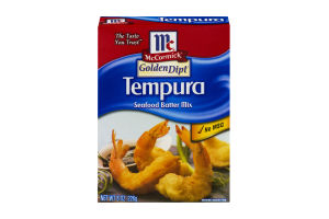McCormick Golden Dipt Seafood Batter Mix Tempura