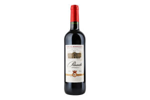 Вино 0.75л 13% червоне сухе Rouge Bordeaux Perade пл