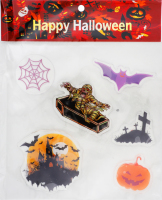 Набір наліпок д/вікна Хелловін в асортименті KYYW048