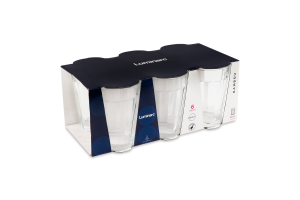 Склянки Luminarc Bambou високі 280мл V5540