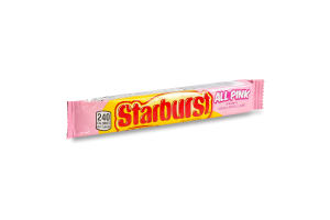 Цукерки Starburst рожеві полуничні жувальні