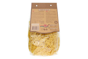Макаронні вироби Локшина Боніта №5 домашня яєчна 400г Галицькі традиції