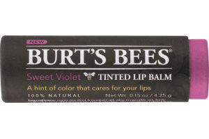 Burt's Bees Tinted Lip Balm Sweet Violet