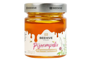 Мед натуральный Разнотравье Beehive с/б 250г