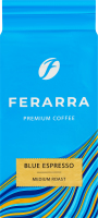 Кофе натуральный жареный молотый Blue Espresso Ferarra 1с в/у 250г