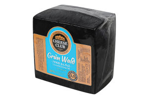 Сир 50% твердий з пажитником Грюн Вальд Cheese Club кг