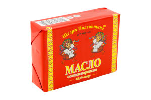 Масло Селянське солодковершкове 82% 200г Щедра Полтавщина