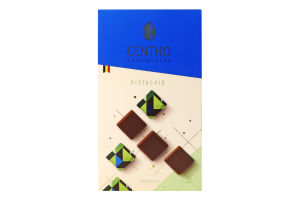 Цукерки Centho з темн шоколаду фісташкове праліне