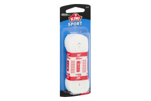 Kiwi Sport Laces Flat White 63"