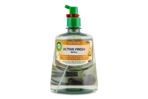 Флакон змінний до автоматичного освіжувача повітря Солодка ваніль та масло ши Active fresh Air Wick 228мл