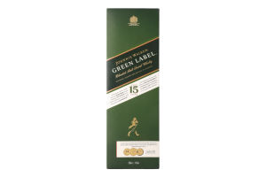 Виски 0.7л 43% 15YO Green label Johnnie Walker к/у