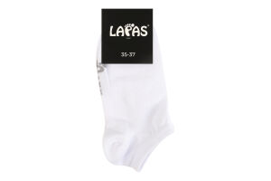 Шкарпетки жіночі Lapas Mini короткі білий р.35-37