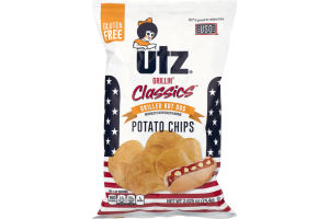 Utz Grillin' Classics Potato Chips Grilled Hot Dog