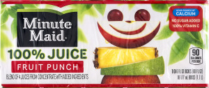 Minute Maid 100% Juice Fruit Punch - 10 CT