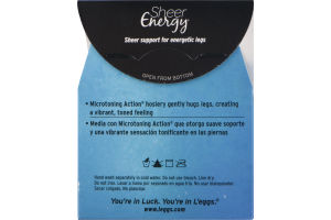 L'eggs Sheer Energy Medium Support Leg Control Top Q Suntan