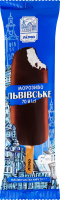 Мороженое 10% эскимо с комбинированным составом сырья в кондитерской глазури Львовское Лімо м/у 70г