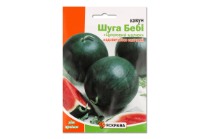 Насіння Кавун Шуга бебі Цукровий малюк пакет гігант 10г Яскрава