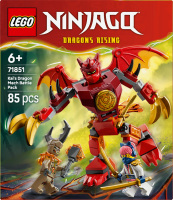 Конструктор для дітей від 6років №71851 Kai's dragon mech battle pack Ninjago Lego 85ел