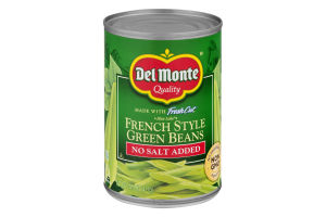 Del Monte Fresh Cut French Style Green Beans No Salt Added