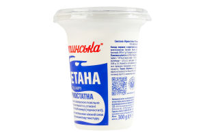 Сметана 15% термостатная Яготинська ст 300г