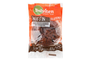 Маффин с шоколадом и какао Balviten м/у 65г