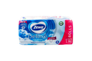 Туалетная бумага Delicate Care Deluxe Zewa 16шт